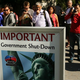 The partial government shutdown closes the Statue of Liberty. (Spencer Platt/Getty Images)